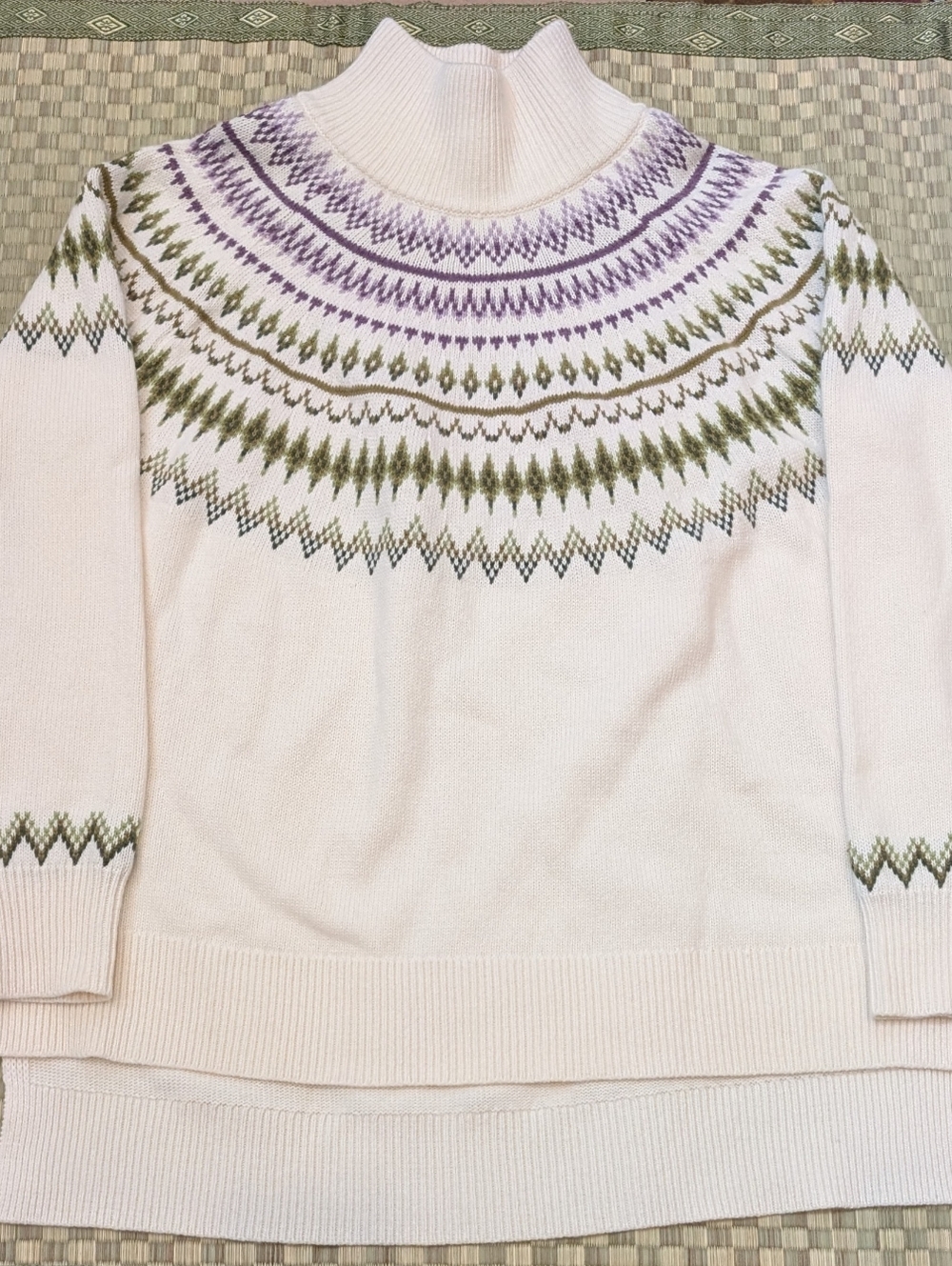 Tuckernuck Wool Blend Fair Island Sweater Women's Size Medium